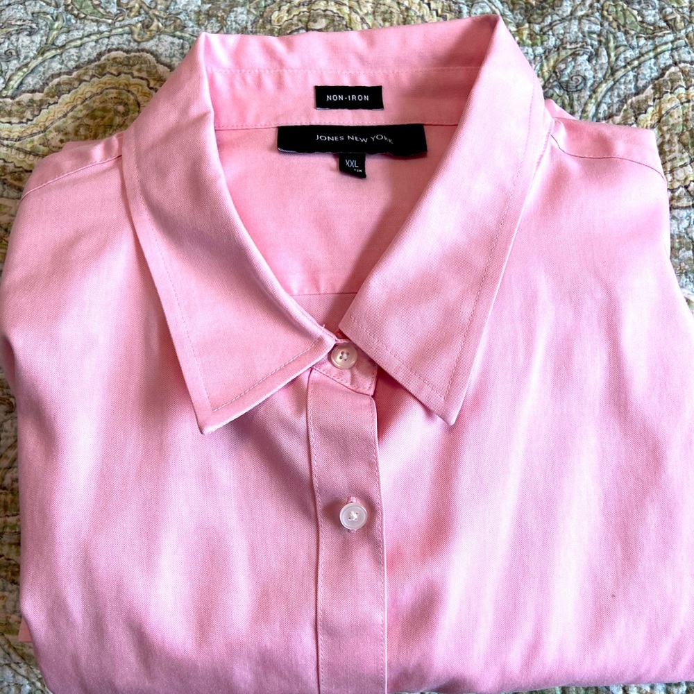 Jones New York Long Sleeve Button Down Shirt